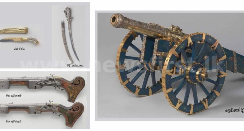 Six treasures looted by the Dutch, returned to Sri Lanka